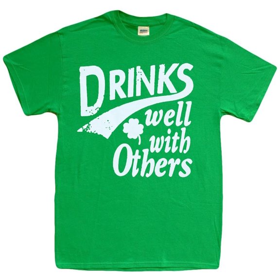 St Patricks Day Funny T-shirt Mens Clothes Graphic Tee Green