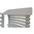 thumbnail image 4 of Mainstays Outdoor Wood Porch Rocking Chair, White, 4 of 9