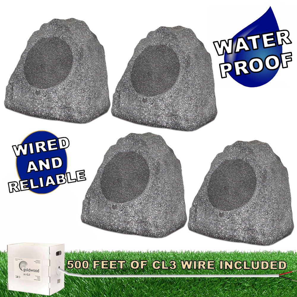 wired rock speakers