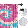 thumbnail image 4 of Blackout Kids Curtains,Colorful Tie Dye Mandala Pattern Childrens Insulated Curtains Set Of 2,Bedroom Essentials,Toddler Room Decor 52"x63", 4 of 5