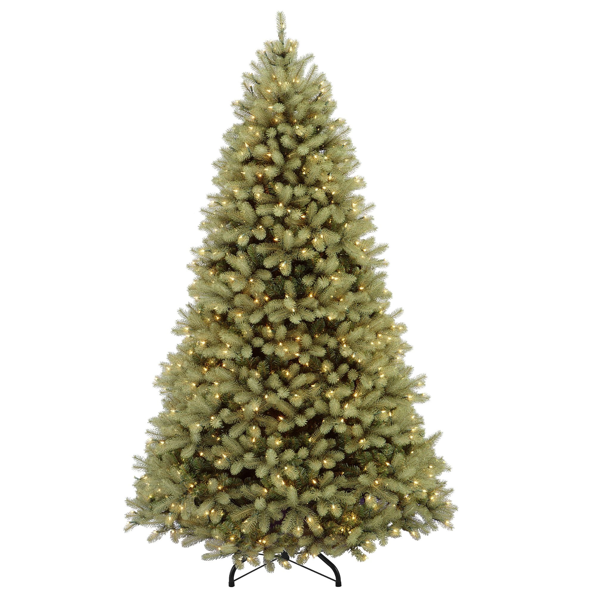 7.5' Pre-Lit Downswept Douglas Artificial Christmas Tree – Clear Lights - Walmart.com
