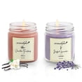 thumbnail image 1 of Scented Candle (54x 2Hours) | Lavender, Vanilla Scented Candle | 100% Soy Wax, Smokeless Candle | Pack of 2 | Long Lasting Aroma Candles| Scented Candles for Home DÃ©cor, 1 of 1