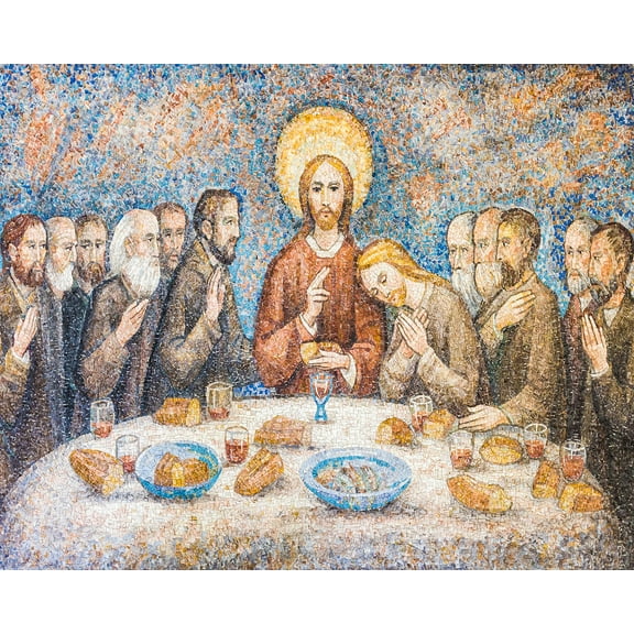Catholic print picture - LAST SUPPER SH5 - 8" x 10" ready to be framed