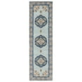 thumbnail image 2 of SAFAVIEH Antiquity Marjory Oriental Wool Area Rug, Turquoise/Silver, 6' x 6' Square, 2 of 3
