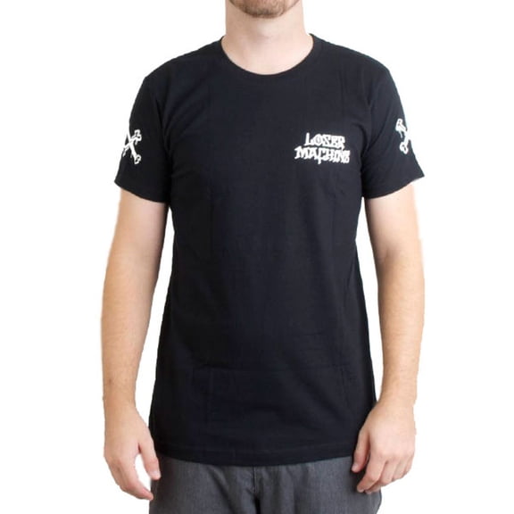 Loser Machine Company - Loser Brigade Black Adult T-Shirt - Medium