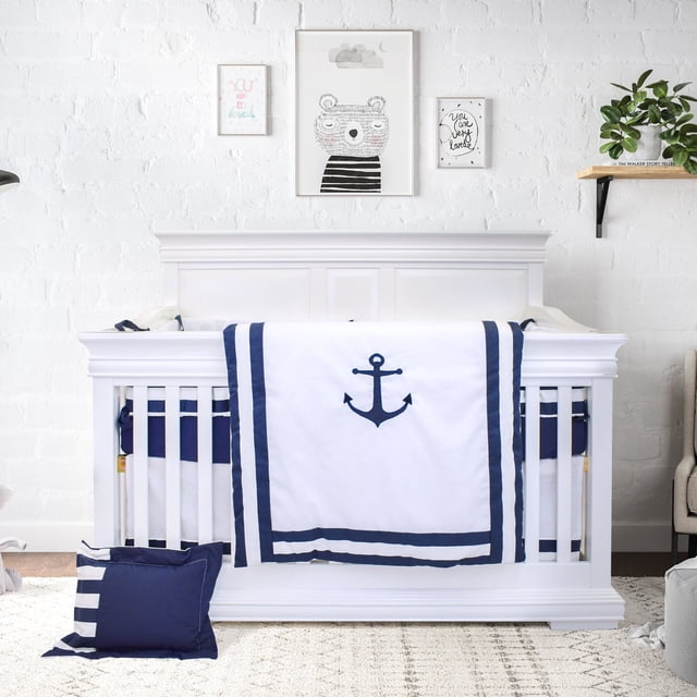 Bebelelo - Ensemble de Literie - 7 Pcs - l'Ancre de la Marine