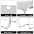 thumbnail image 5 of Sumdeal 62"-78" Modern Mid-Century Dining Table Set with 6 Chairs - Expandable & Stylish for Home, Dining Room, Kitchen, 5 of 7
