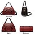 thumbnail image 3 of Bolso de piel de vaca para mujer, bandolera de cuero, marca famosa, diseñador de lujo, novedad, 3 of 6