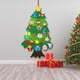 thumbnail image 4 of Decoración Árbol de Navidad Festival Fiesta Colgante Fieltro DIY Colgante de pared Adorno de juguete para niños, Tipo 1 Speravity HA008549-01, 4 of 7