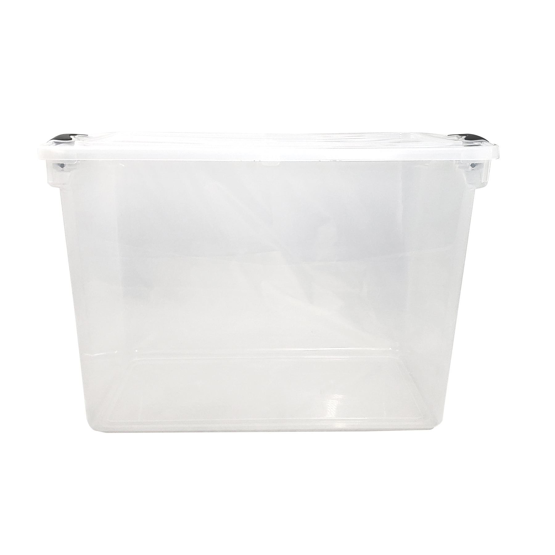 Homz 112 Quart Heavy Duty Clear Plastic Stackable Storage Containers, 8  Pack, 1 Piece - Kroger