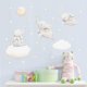 thumbnail image 1 of Calcomanía de pared con forma de estrella de elefante, calcomanía de pared para niños, dormitorio, sala de juegos, decoración de pared para jardín de infantes, grafiti de PVC para escritorio, 1 of 5
