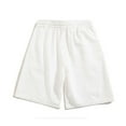 thumbnail image 4 of Jjayotai George Shorts Men Above the Knee, Men's Linen Casual Classic Fit Elastic Waist Shorts with Drawstring, Sweat Shorts Men, 4 of 5