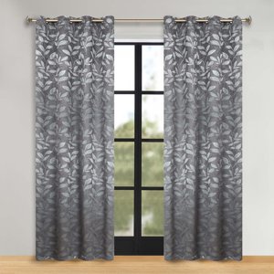 Superior Blackout Leaves Curtains Set of 2, 52x84"