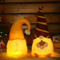 thumbnail image 3 of POINTERTECK Poupée Nain Lumineuse de Récolte d'Automne Décoration Maison Jouets Nains de l'Action de Grâce, 3 of 10