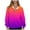 Hot Pink, variant on Women’s Long Sleeve Half Zip Hoodie Pullover Casual Loose Fit Sweatshirt for Everyday Wear