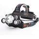 thumbnail image 1 of Linterna frontal LED recargable con 4 modos de luz Ideal para acampar/pescar/ciclismo/correr/cazar y otros deportes Alta potencia 9000lm, 1 of 5