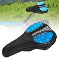 thumbnail image 2 of Blue Bicycle Saddle Silicon Bike Mat Comfortable Cushion, 2 of 5