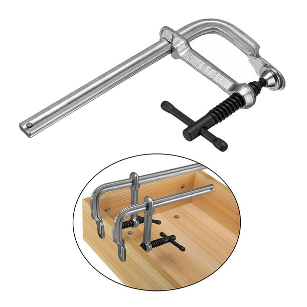 Woodworking Wood F Clamps Bar Carpenter Quick Clips Heavy Duty Tool Steel 200x80cm