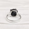 thumbnail image 5 of Blue Sapphire Ring, Rough Blue Sapphire Ring, September Birthstone, Boho Ring, 925 Sterling Silver, Womens Ring, Christmas, Thanksgiving, Handmade, Statement Jewelry, Rough Gemstone Jewelry, 5 of 5