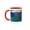 Red/White, variant on 3drose, Usa, Alaska, Katmai National Park., 15oz Mug