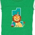 thumbnail image 4 of Inktastic First Birthday Boy Lion 1 Year Old Boys or Girls Baby Bodysuit, 4 of 5