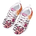 thumbnail image 3 of Pzuqiu Leopard Print Big Kids Shoes Floral Girls Tennis Shoes Size 1 Breathable Sneakers Lightweight Athletic Running Shoes, 3 of 5