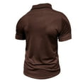 thumbnail image 4 of Miqool Men's Muscle Fit Golf Shirt, Casual Summer Short Sleeve Collared Tactical Shirts, Quick Dry Lightweight Performance Tennis Golf Shirts, 4 of 6