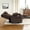 Coffee, variant on MCombo Oversized Triple Motor Power Lift Recliner with Adjustable Headrest for Big Tall Elderly, Fabric(Burgundy, Large-Wide)