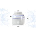 thumbnail image 3 of Dispensador de agua New Wave Enviro Porcelain Classic Blue Stripe, 3 of 5