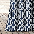 thumbnail image 2 of Edward Trellis Outdoor Curtain Panel Pair by Lush Decor, 2 of 3