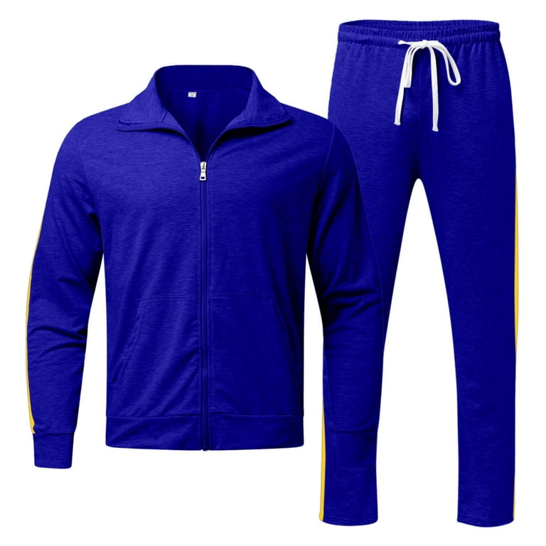 Purple polo jogging suits sales
