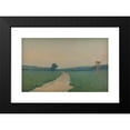 thumbnail image 2 of Alphonse Osbert 24x17 Black Modern Framed Museum Art Print Titled - The Champs Route in the Morning (1932), 2 of 5
