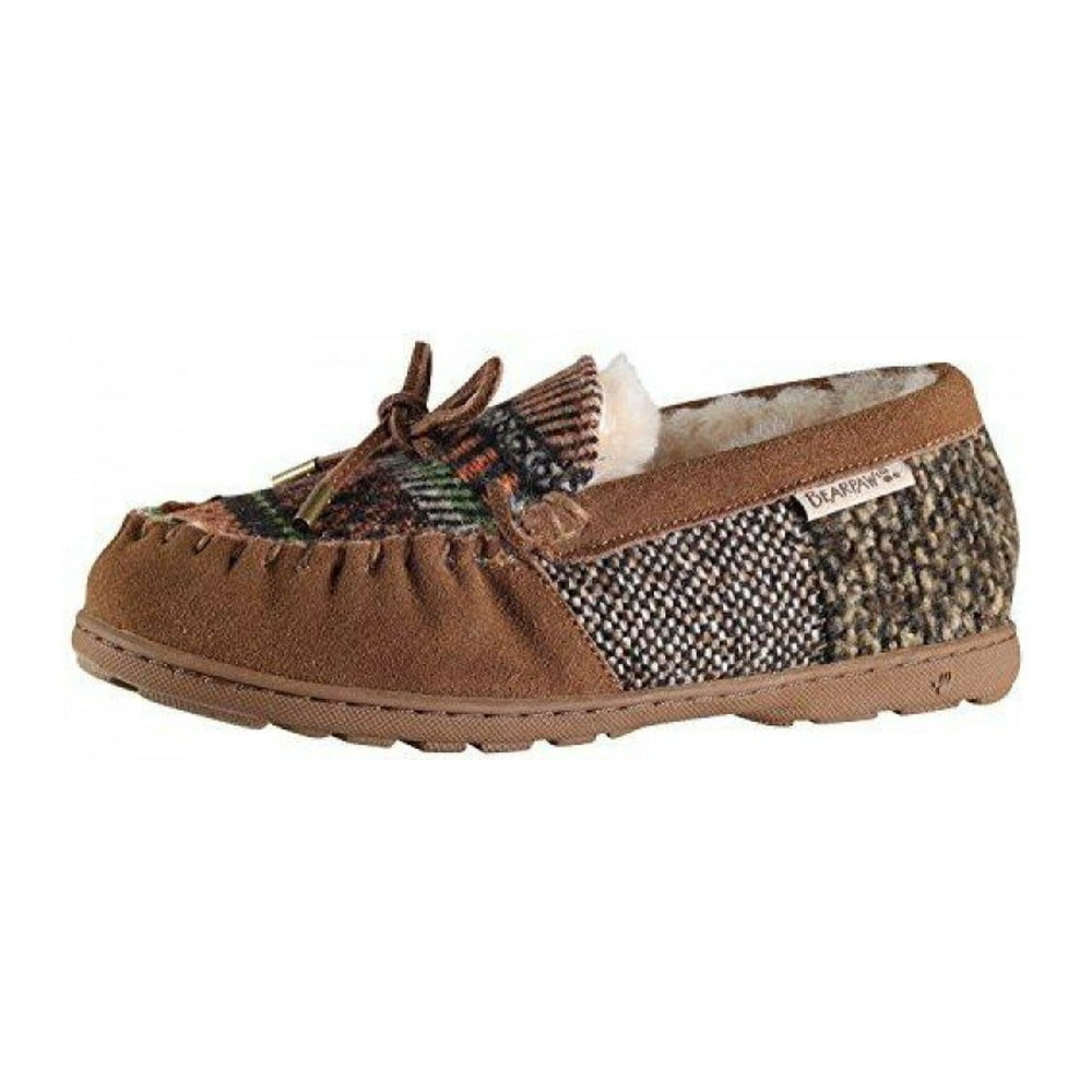 mens bearpaw moccasin slippers