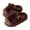 A-Brown480, variant on Bibifish Mens Womens Fuzzy Slippers Festive Capybara Print Soft Plush Lined Slip On Non Slip Warm Wear Indoor Home Winter Slippers