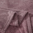 thumbnail image 5 of JML Soft Luxurious Lightweight Plush Blanket For Bed,Super Breathable and Wram,Queen 90"x90" Solid Burgundy, 5 of 5