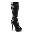 thumbnail image 2 of Women's Pleaser Delight 600-49 Knee High Gladiator Boot, 2 of 3