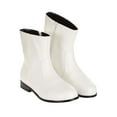 thumbnail image 6 of Adult White 70's Costume Boots, 6 of 7