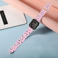 thumbnail image 4 of Hello kitty Silicone strap compatible with Apple Watch strap for men and women, soft wristband waterproof replacement sport strap for iWatch strap series 42mm/44mm, 4 of 5