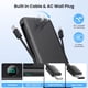 thumbnail image 5 of Banco de energía APHUWJ 33800 mAh USB C 25 W de carga rápida y QC 4.0, 5 of 7