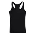 thumbnail image 4 of Pompotops Women's Tops O-Neck Print Sleeveless Vest Crop Tops Tank Tops Shirt, 4 of 5