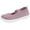 Purple -AB02, variant on Domzle Women Mary Jane Shoes Slip On Walking Flats Comfortable Dressy Knit Washable Casual Shoe with Arch Support Purple
