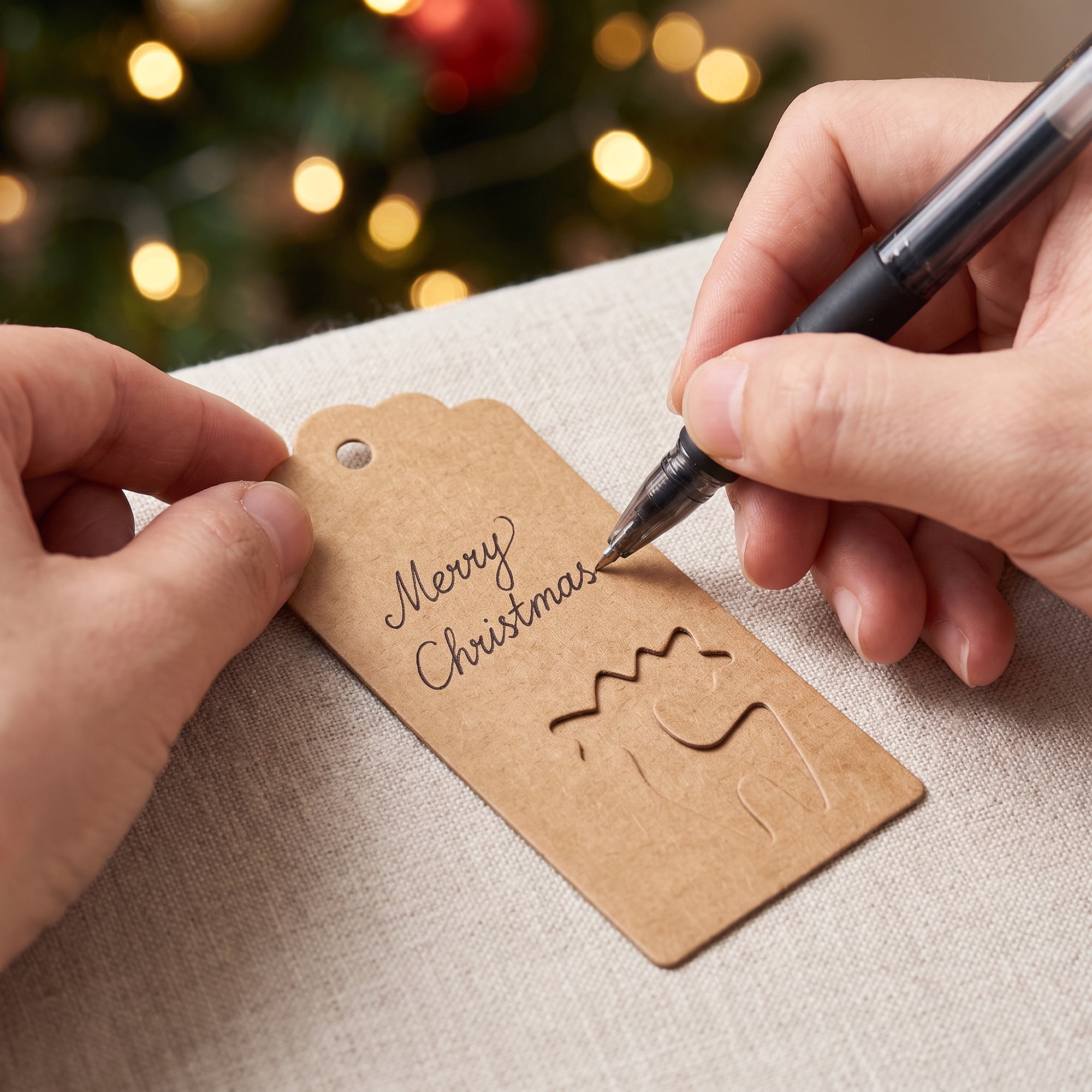 Unique Bargains Thick Presentation Gift Wrapping Tags for Events 1.8" x 3.7" Brown Sheep
