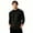 Black, variant on Fanshiluo Men's Mock Neck Long Sleeve Velvet Fleece Base Layer Shirt, Warm Undershirt,Size S-3XL