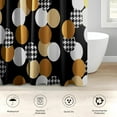 thumbnail image 3 of 4 Pcs Bathroom Sets with Shower Curtain and Rugs, Car Kids Funny Construction, Bathroom Decor Truck Cute Vehicle Tractor Shower Curtain Sets for Bathroom Decor, 3 of 4
