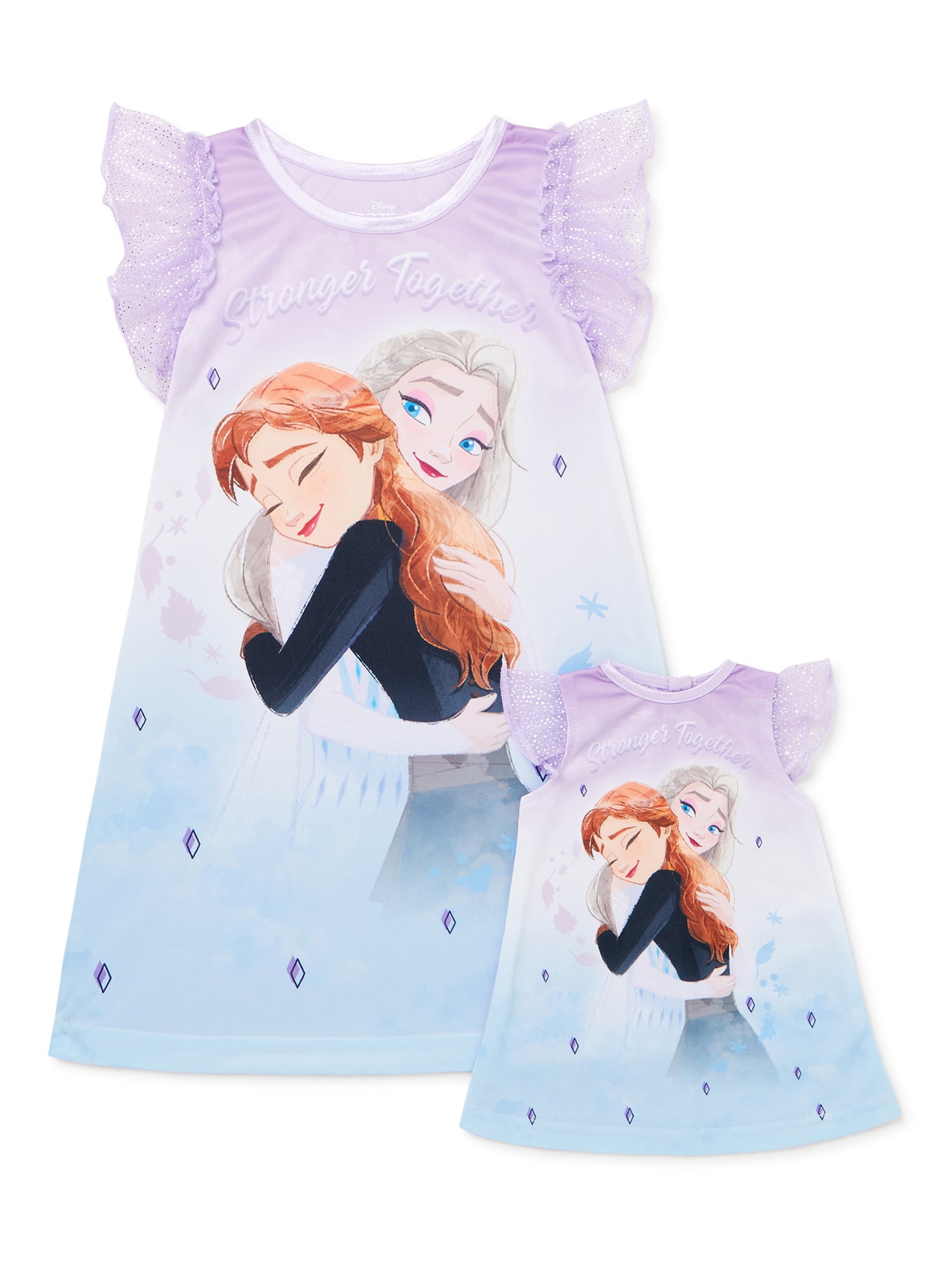 Frozen Toddler Girls Doll Pajama Nightgown, Size Mozambique Ubuy