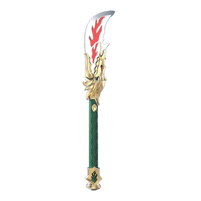 Sound and Light Ancient Weapon Model - Simulation Canglong Knife with LED and Sound Effects, Interactive Toy for Boys and Children, Realistic Battle Experience with Sensor