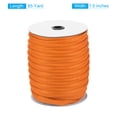thumbnail image 2 of Uxcell 1Pcs Piping Cord Trim Piping Tape for Sewing DIY Crafting Fabric Edge Trim Light Orange 5/8" x 65 Yard, 2 of 5