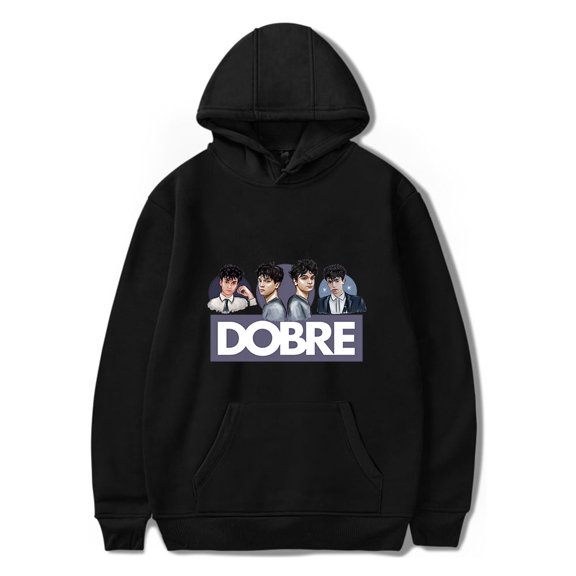 Dobre Brothers Hooded Sweatshirt Boys Girls Fashion Hip Hop Hoodie Unisex Men Ladies Trend Pullover