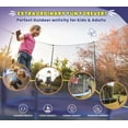 thumbnail image 5 of Machrus Upper Bounce 15 ft Round Trampoline Set with Safety Enclosure System – Backyard Trampoline - Outdoor Trampoline for Kids - Adults [54906090], 5 of 6