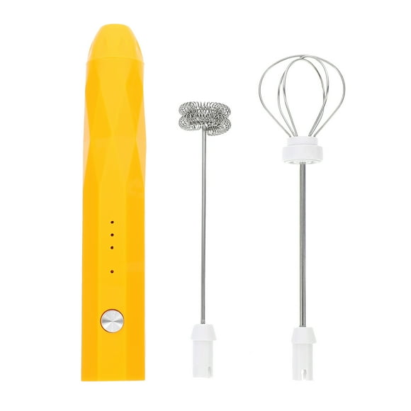 EeaseMX 1 juego de batidor eléctrico de mano para el hogar, espumador de leche y café para cocina